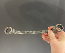 Vintage FORD Offset Double Box End Wrench USA 01A 17017B M 54