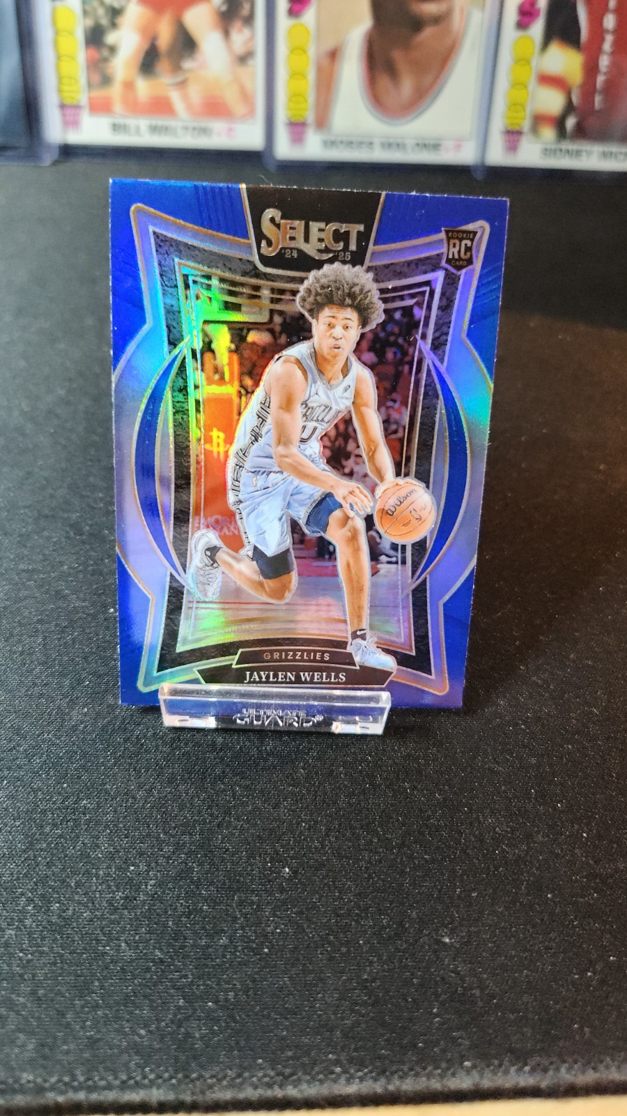 2024 2025 Panini Select Concourse Jaylen Wells RC Blue Prizm
