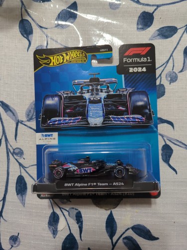 Hot Wheels Premium Formula 1 2024 BWT Alpine F1 Team-VF-24
