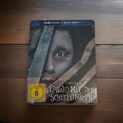''EDWARD MIT DEN SCHERENHÄNDEN'' - Tim Burton Fantasy - 4K UHD + Blu-ray STEELBOOK