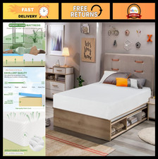 5" Twin Gel Memory Foam Mattress - Medium Firm, Pressure Relief, Cooling, Washab