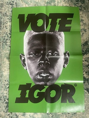 Tyler The Creator Vote Igor Green Limited Edition Poster Official