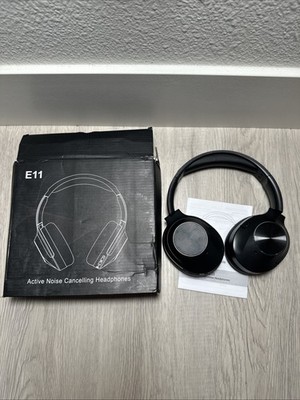 Upgrade Pro level Hybrid Active Noise Cancelling Headphones with HD Sound E11