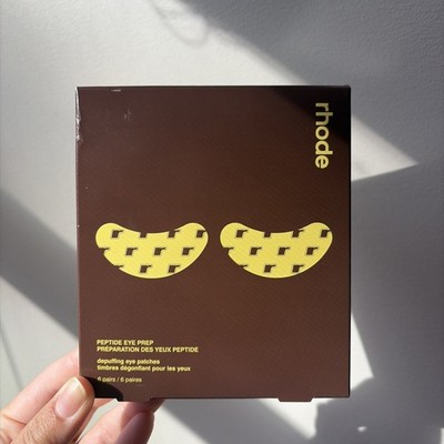 rhode Peptide Eye Prep ジャスティンビーバー NEW Rhode Peptide Eye Prep Eye Patches Justin Bieber Collab