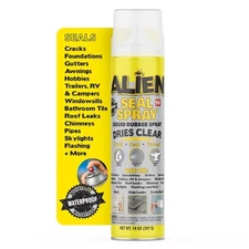 Sealant Spray, Waterproof and Air Tight Liquid Rubber Spray Seals, Prevents and 