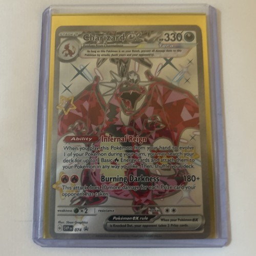 Charizard ex 074 Sv: Scarlet & Violet Promo Cards Holo - Picture 1 of 1