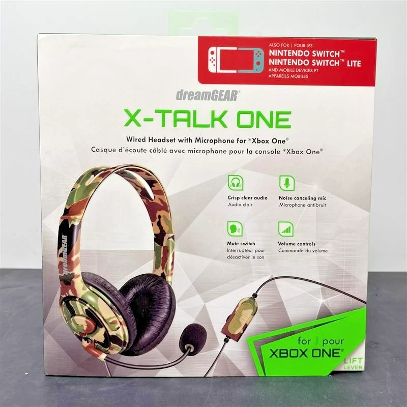 DreamGear Wired Headset With Microphone For Xbox One (camo) - Image 2 of 4