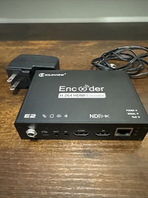 Kiloview E2 NDI - Wired HDMI To NDI/SRT, H.264 Encoder