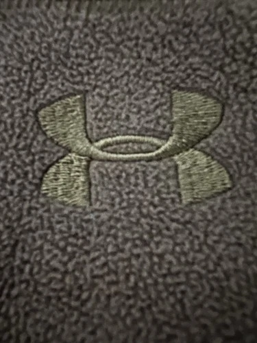 Under Armour Tactical Super Fleece Jacket Men L Marine OD Green Storm 1279629 image 4