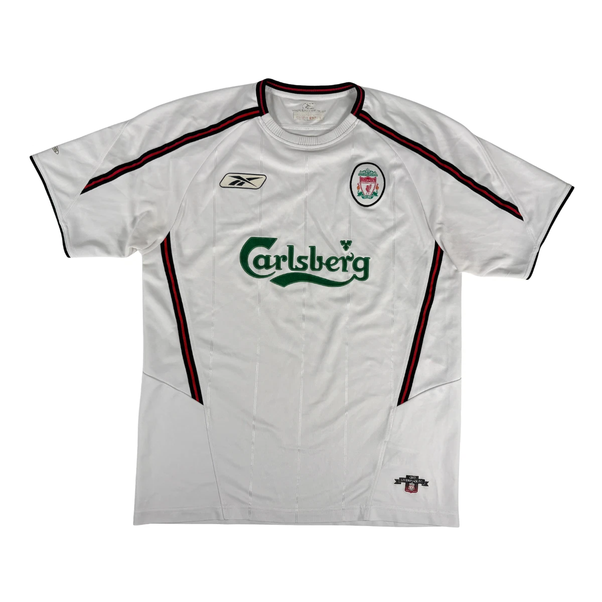 Reebok Liverpool White International Club Soccer Fan Apparel and