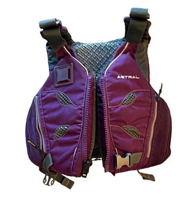 Astral EV-EIGHT Type III PFD Life Jacket Vest, Small/Medium, Purple
