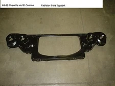 Radiator Core Support 68 69 Chevelle El Camino Malibu 