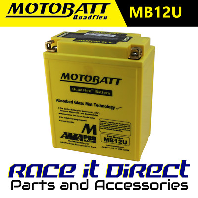 Motobatt Premium Akku für Norton 850 Commando MK3 1975 MB12U AGM