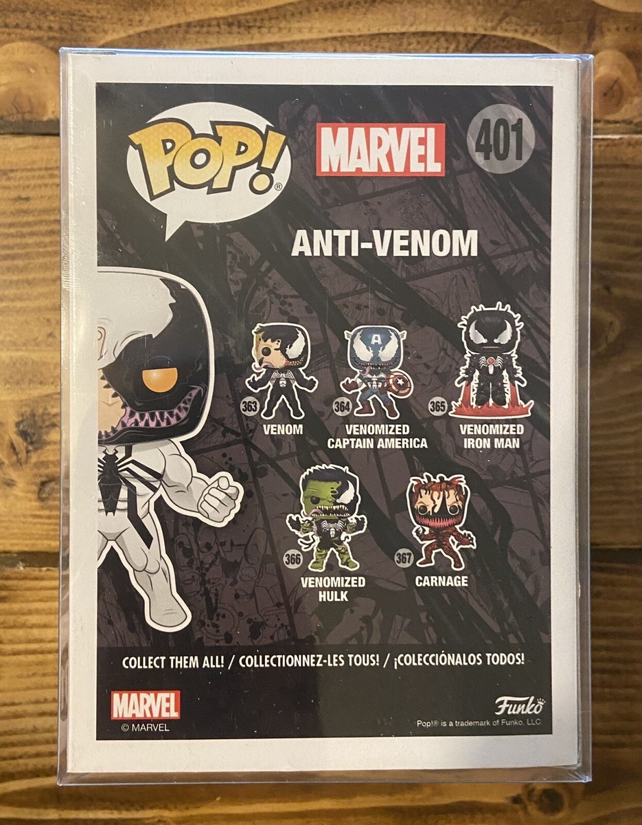 Funko POP! Marvel Venom Anti-Venom #401 Glow in the Dark Box Lunch