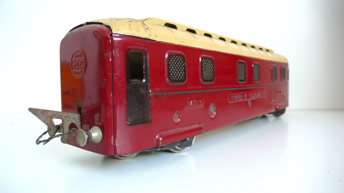 Voiture voyageurs, 1/2è classe, SNCB, ex Prussienne - R45537 - Roco
