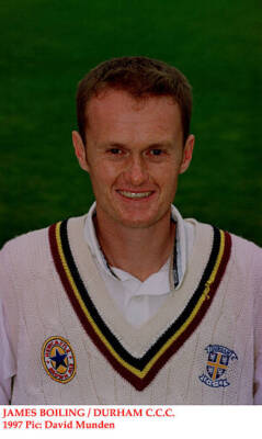 James Boiling Durham CCC Old Player Cricket Photo 2
