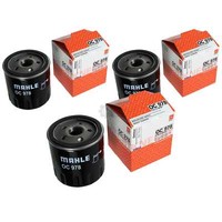 3X Mahle / Knecht ÖLfilter OC 978 Oil Filter
