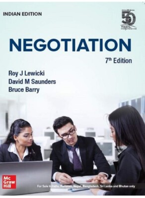 Negotiation: Readings, Exercises, and Cases 7e by Roy J. Lewicki INT'L EDITION