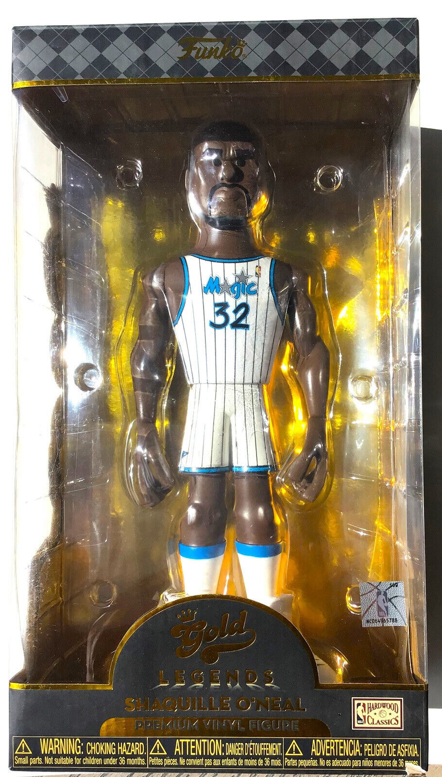 Orlando Magic Shaquille O'Neal Funko GOLD Premium Vinyl Figure Mystery Box