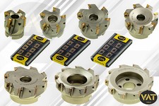 10x APKT1604PDSR + 90&deg; Messerkopf  D=40mm bis 160mm NEU