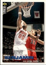 1995 NBA Benoit Benjamin upper #118 card