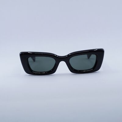 Gucci GG1827S 001 Shiny Black/Grey 49-22-145 Sunglasses New