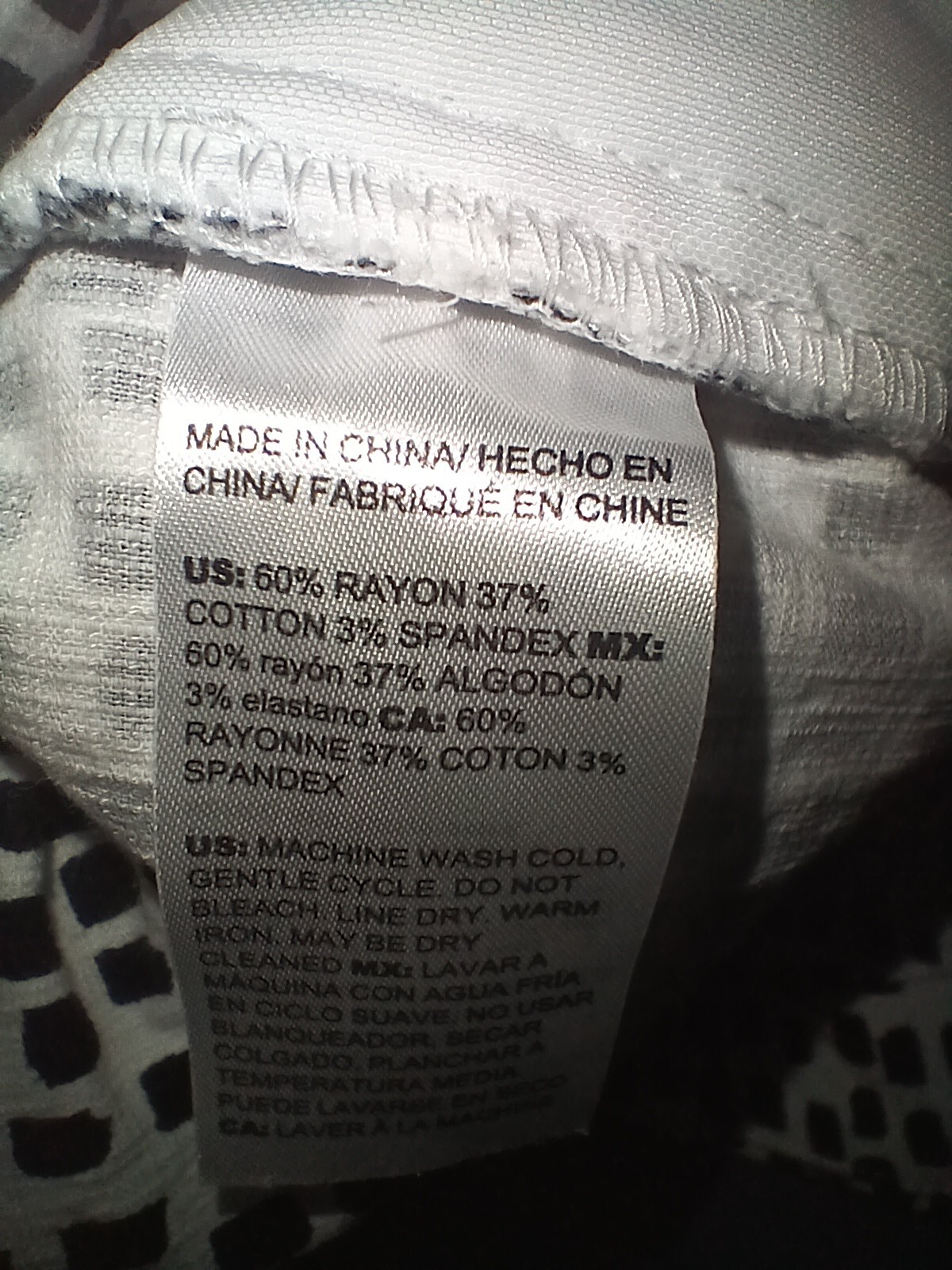 Chicos Size Zero Checkered Capris - image 7