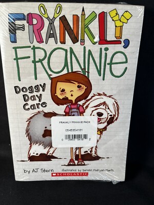 Frankly, Frannie LOT of 3 NEW books -Doggy Daycare - Check, Please - by AJ Stern