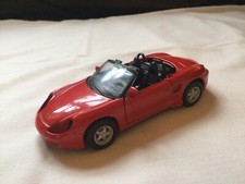 Welly - Porsche Boxter Cabriolet Red Metal Number 9729