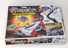 Rare TYCO 1985 Thunder Cats "Race to the Eye Thundera" Complete Slot Car Set