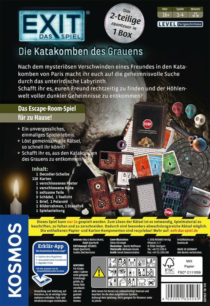 Thumbnail - Kosmos Exit - Die Katakomben Des Grauens