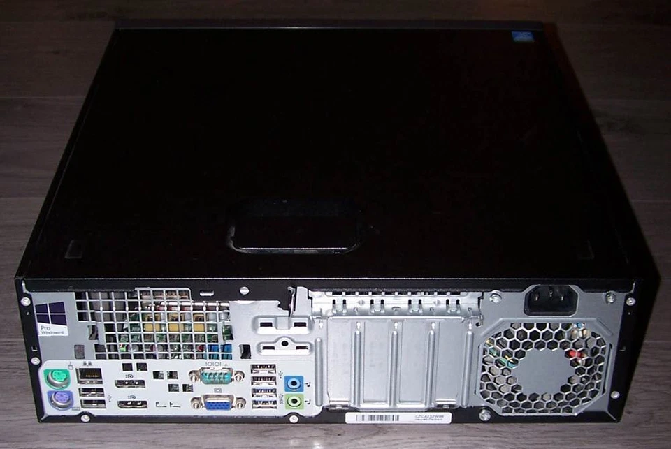 HP EliteDesk 800 G1 SFF Core i5-4570 3,2GHz 16GB 128GB SSD DVD-RW Win 10 Pro 64 - Bild 3 von 3