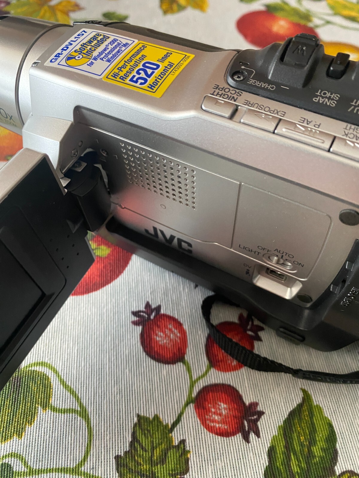 Videocamera JVC GRDVL150E MiniDV Funzionante Mini DV+ Case Protector e