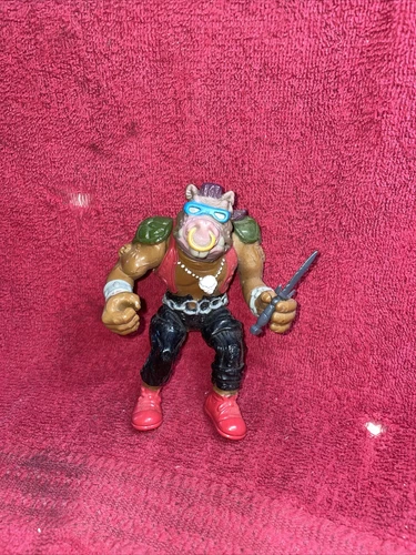 Vintage Bebop 1st Version TeenageMutant Ninja Turtles TMNT 1988 Figure W/soard
