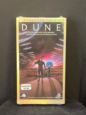 Dune 1984 VHS Widescreen Edition David Lynch Sealed NEW