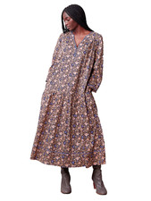 RRP£110 NEW Floral Boho Print Dress size 14 multicoloured