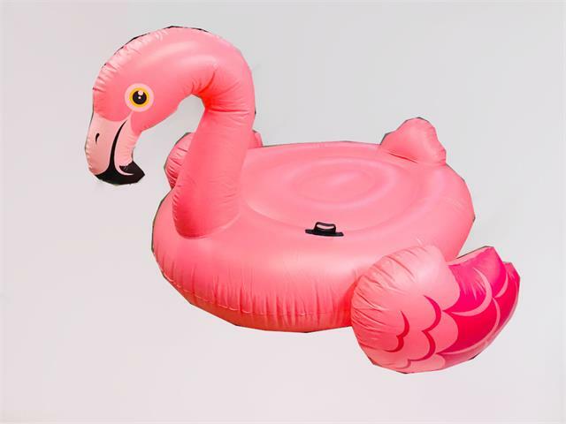 mega flamingo float