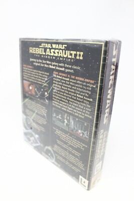 Jeu PC Star Wars : Rebel Assault II - Big Box - État Bon - Collection Rétro