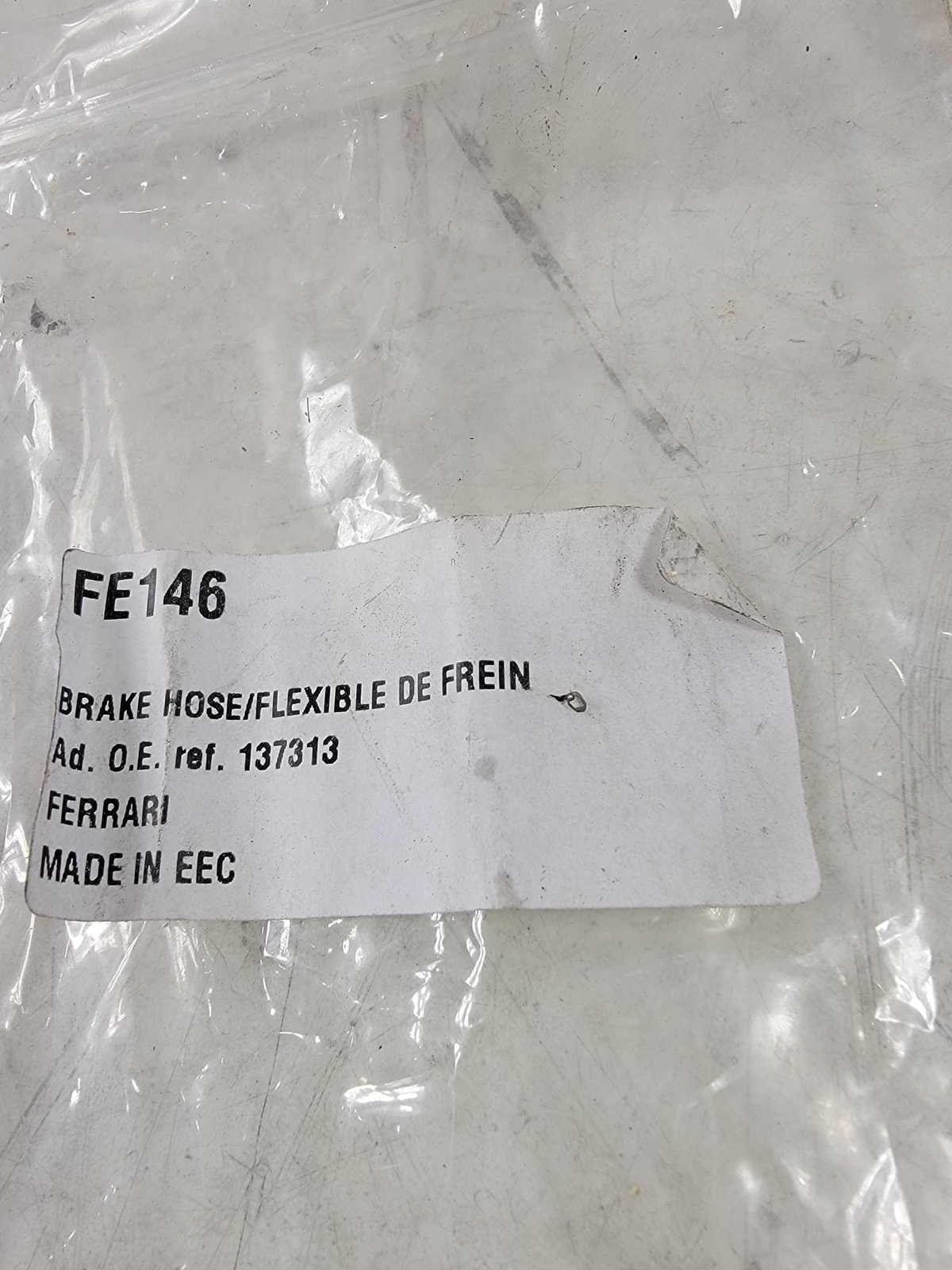 Ferrari 360 spider PART FRONT brake HOSE 137313