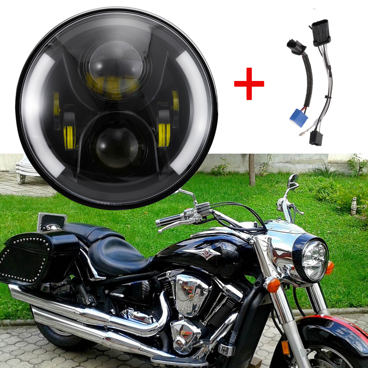 For Kawasaki Vulcan VN 500 750 800 900 1500 7