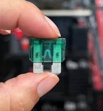 30 AMP STANDARD BLADE FUSE 25PC GREEN 