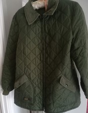 Green Quilted Field Master Nylon Jacket -14