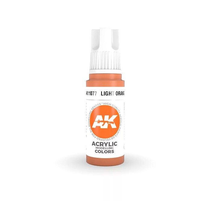 Ak Interactive AK11077 - Light Orange 17ml - New