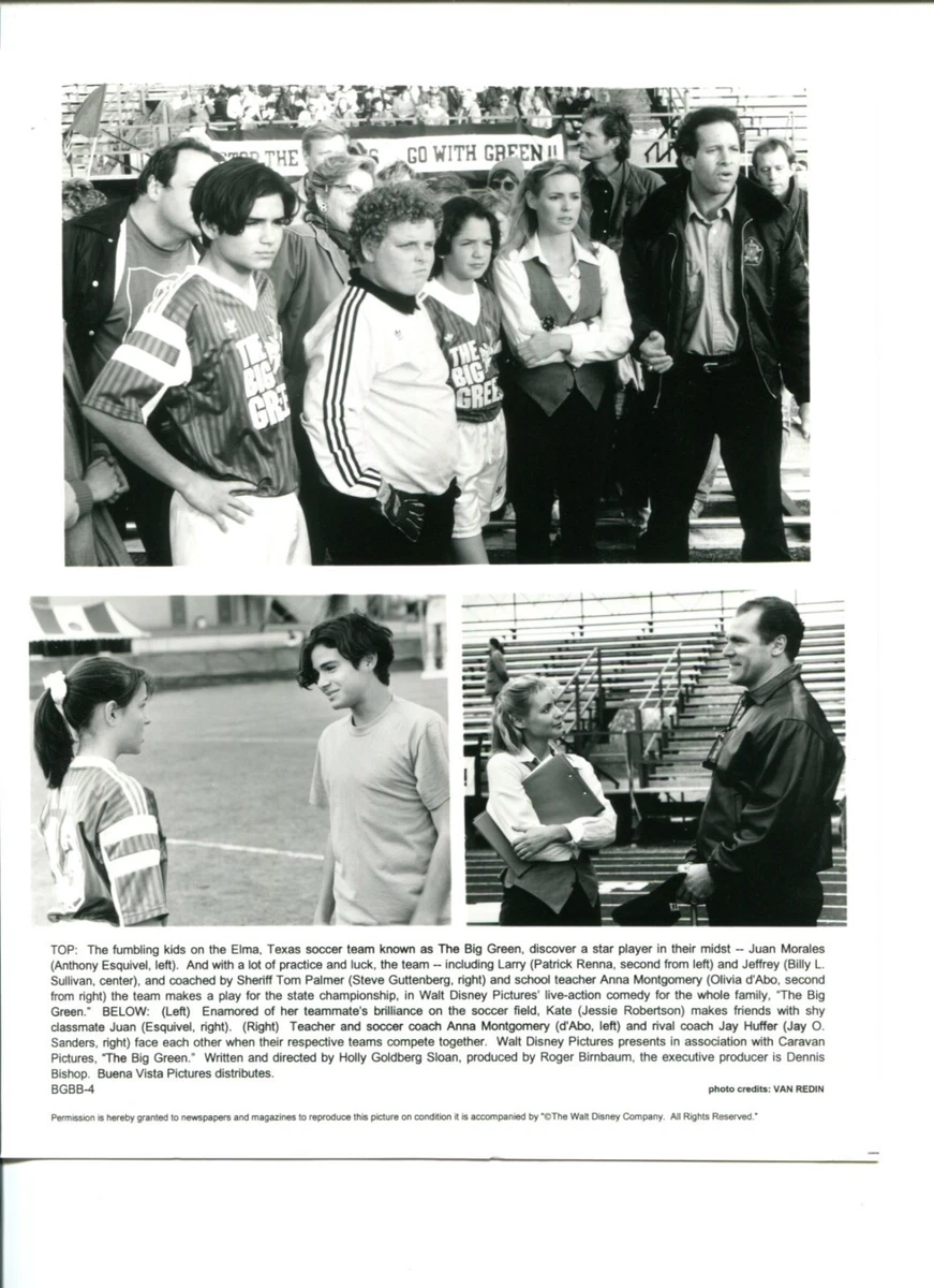 Anthony Esquivel Patrick Renna Steve Guttenberg Olivia d'Abo The Big Green  Photo | eBay