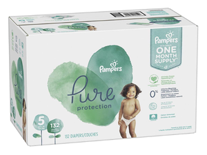 pure diapers size 5