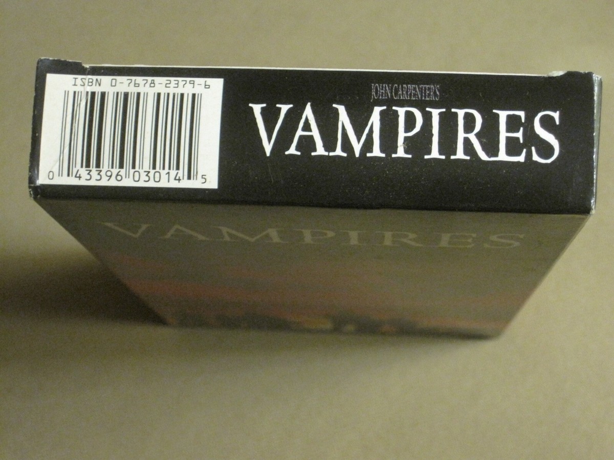 VAMPIRES (1998) VHS JOHN CARPENTER JAMES WOODS SHERYL LEE HORROR