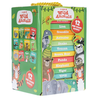 Eine Kiste mit wilden Tieren von Sweet Cherry Verlag 12 Bücher Box Set-Alter 3-5-BB