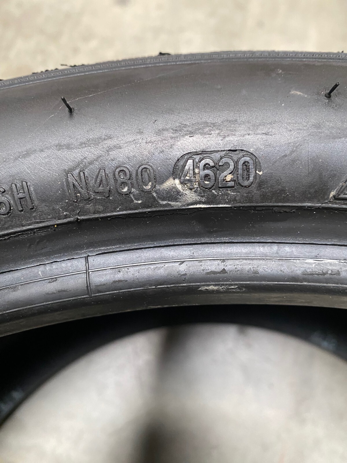 Used McLaren 720s OEM 305/30ZR20 Pirelli PZERO Corsa Asimmetrico Tire, 70% left