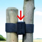 5 X 2.5CM Rubber Tree Cushions For Tree Ties Plant Tree Support Protection