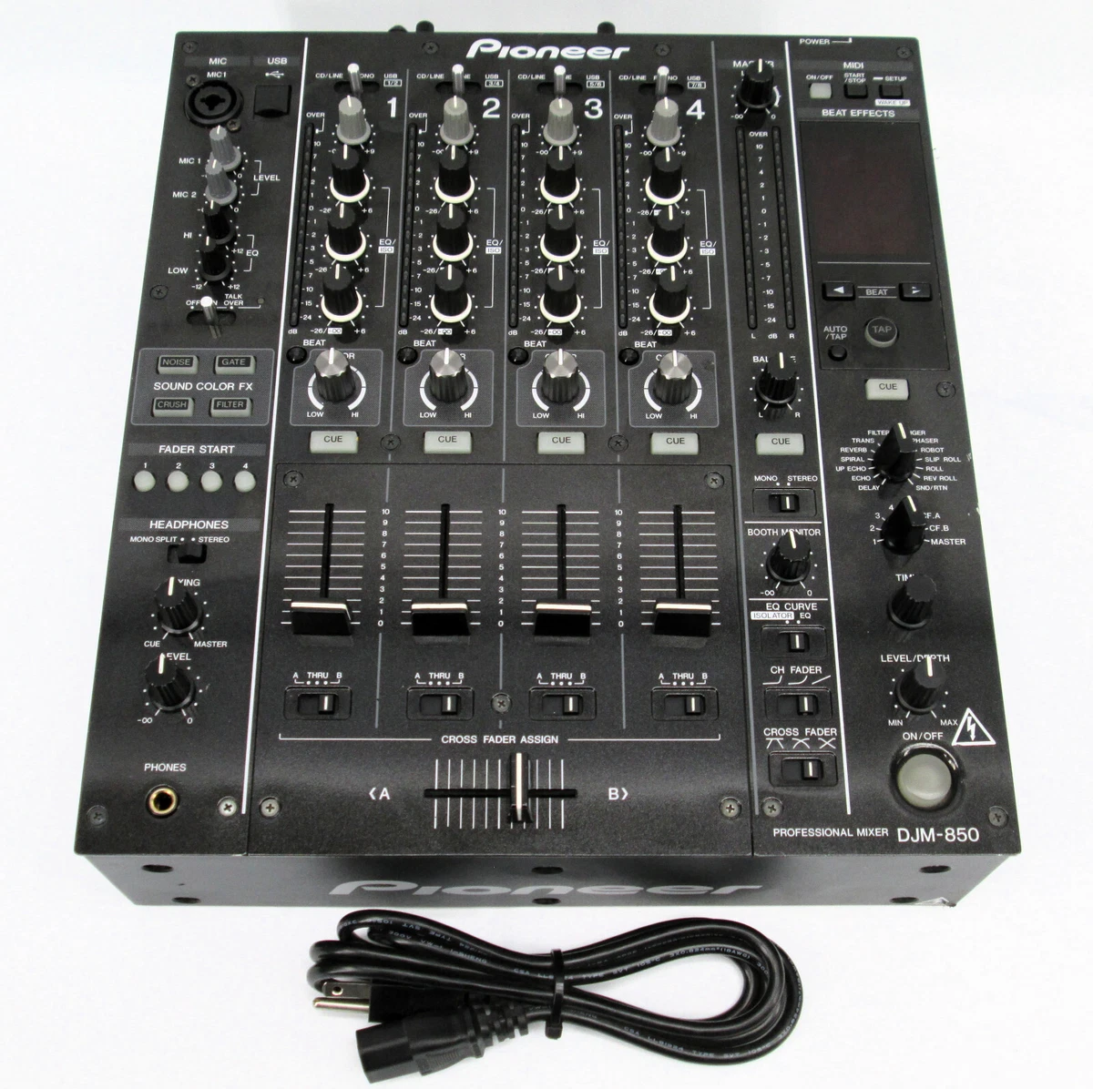 Pioneer DJM-850 + Inno Fader PNP 取付け済み Pioneer DJM-850 Mixer Review - Digital DJ Tips